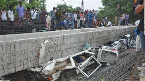 deadly bridge collapse in india varanasi